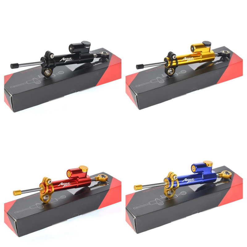 Steering Damper Stabilizer Kit Cnc - Para Honda Africa Twin CRF1000L CRF1100L