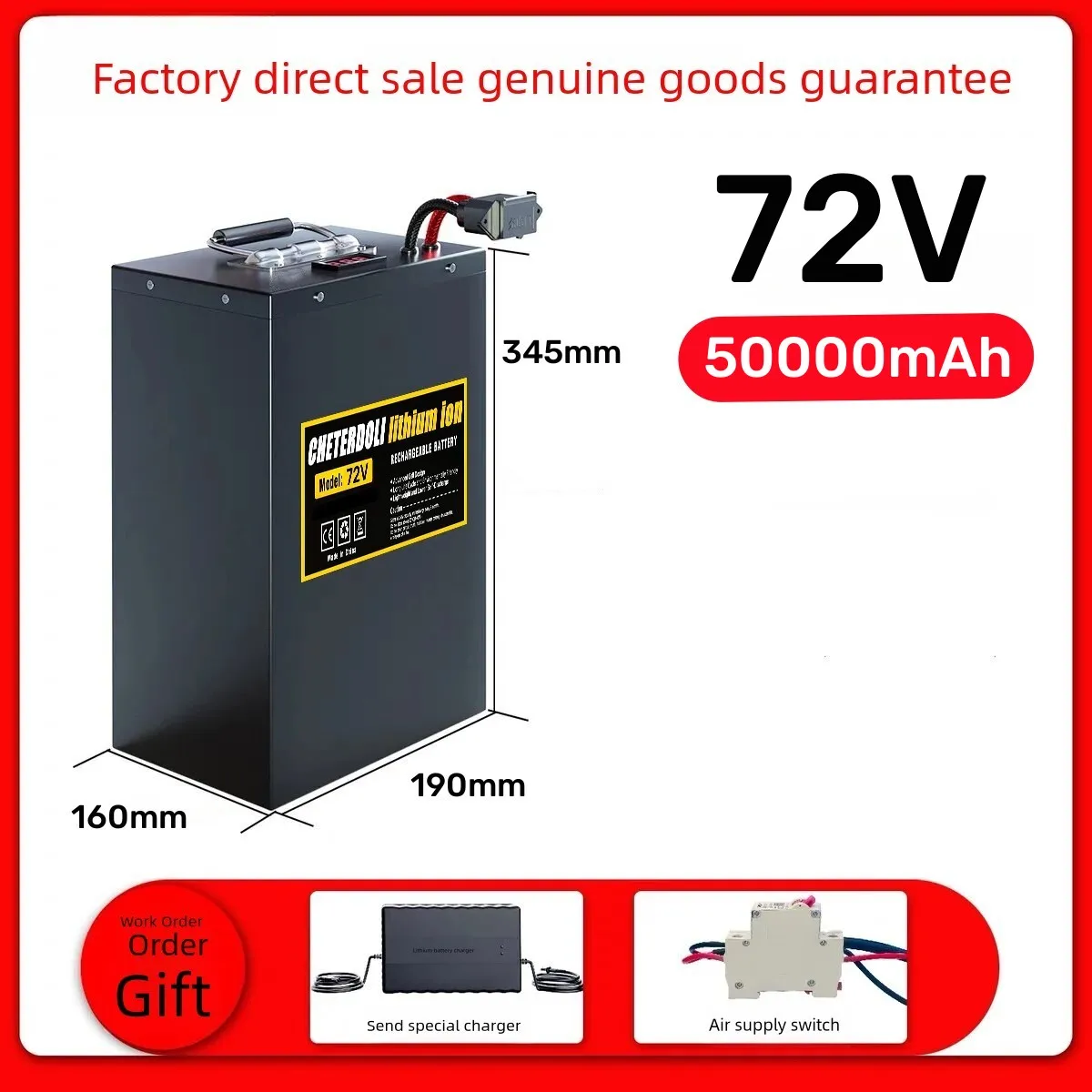 72V 30Ah Lifepo4 Battery Pack - Aleaivy 60v 72v ebike bateria de