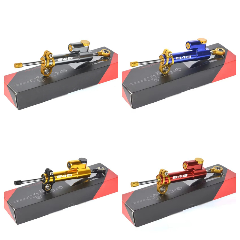 Steering Damper Stabilizer Kit Cnc - PARA DUCATI 848 2007-2013 2008 2009