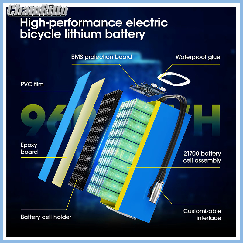Bateria de Lítio 48V 52V para  - 60V 30Ah 21700 Battery Pack avaliação e preço