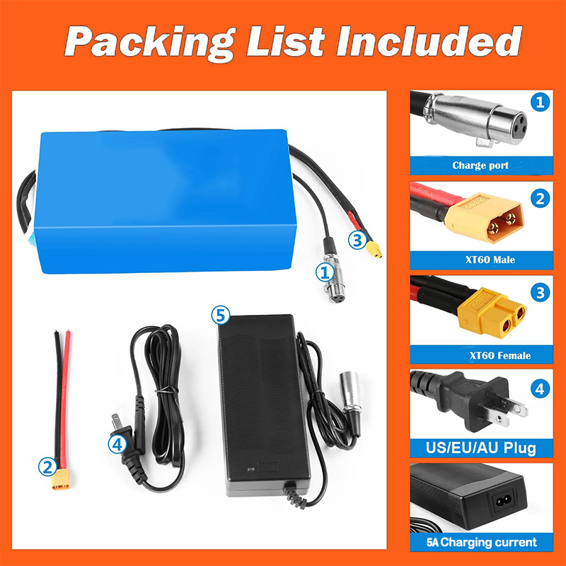 Bateria de Lítio 48V 30Ah para - 60V 30Ah 21700 Battery Pack avaliação e preço