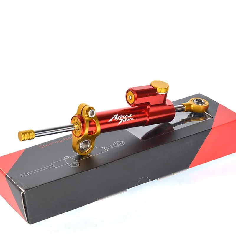 Para Honda Africa Twin CRF1000 - Steering Damper Stabilizer Kit Cnc avaliação e preço