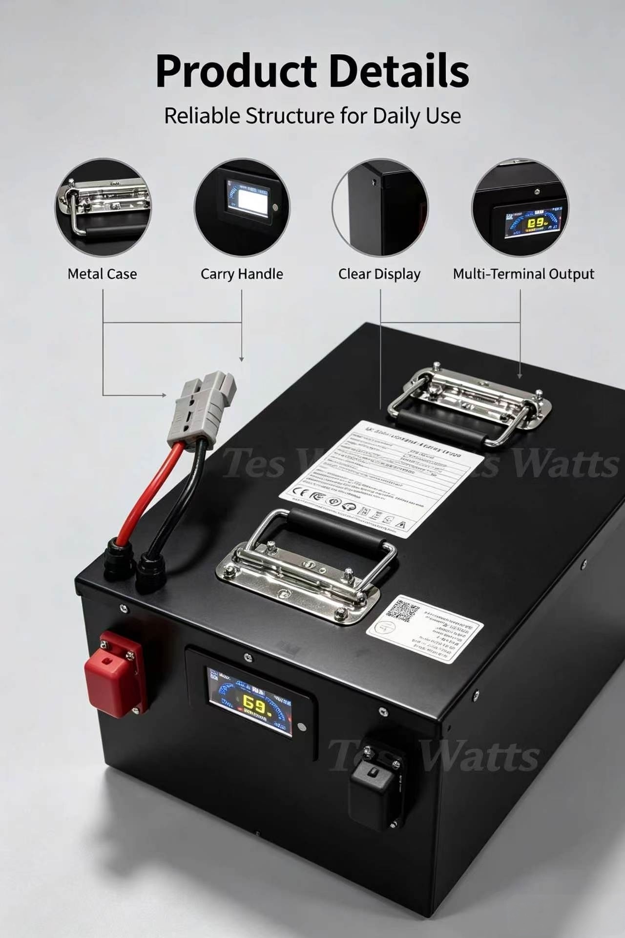 Bateria de lítio lifepo4 de ci - 72V 30Ah Lifepo4 Battery Pack avaliação e preço