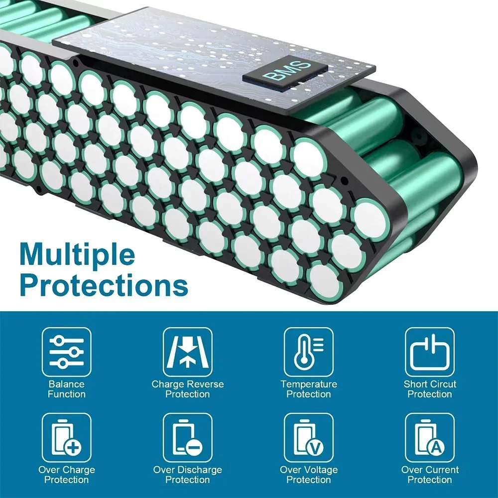 Bateria de lítio de alta capac - 60V 30Ah 21700 Battery Pack avaliação e preço