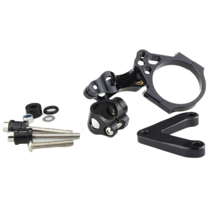 Para Ducati 848 1098 1198 EVO  - Steering Damper Stabilizer Kit Cnc avaliação e preço