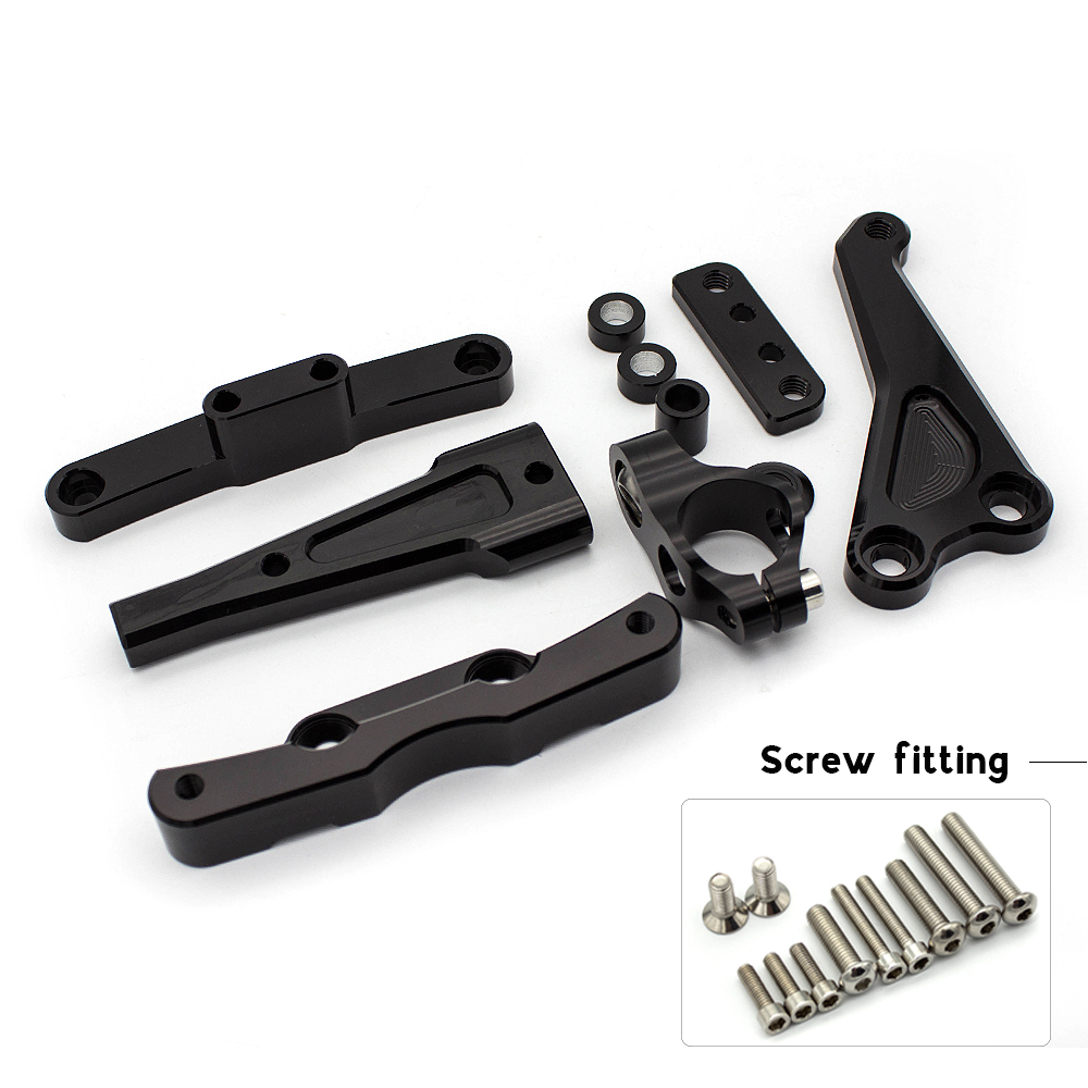 Para Honda CB650F CB 650F CB 6 - Steering Damper Stabilizer Kit Cnc avaliação e preço