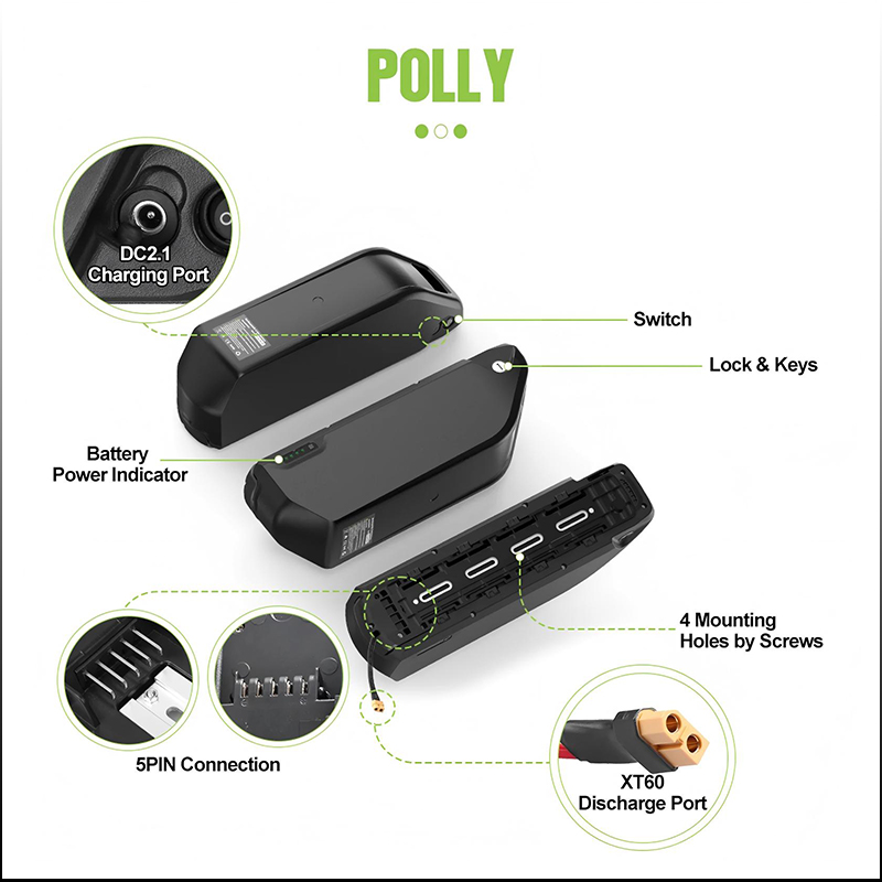 Bateria Polly para E-Bike 72V  - 60V 30Ah 21700 Battery Pack avaliação e preço