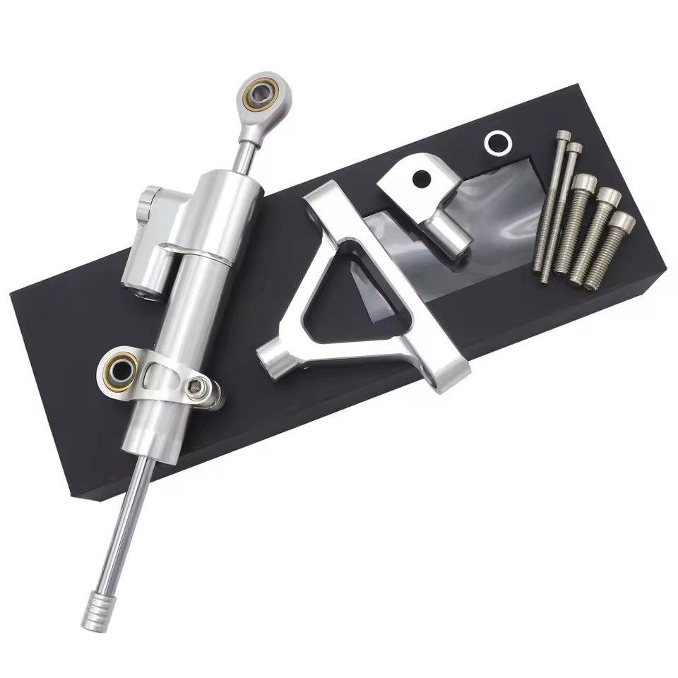 Para Kawasaki ZX10R 04-05: Amo - Steering Damper Stabilizer Kit Cnc avaliação e preço