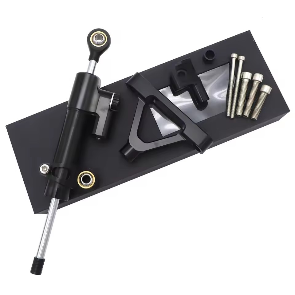 Para Kawasaki ZX10R 04-05: Amo - Steering Damper Stabilizer Kit Cnc avaliação e preço
