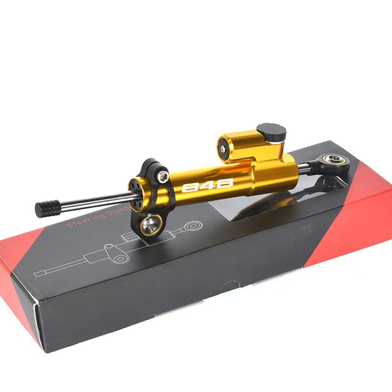 Para ducati 848 2007-2013 2008 - Steering Damper Stabilizer Kit Cnc avaliação e preço